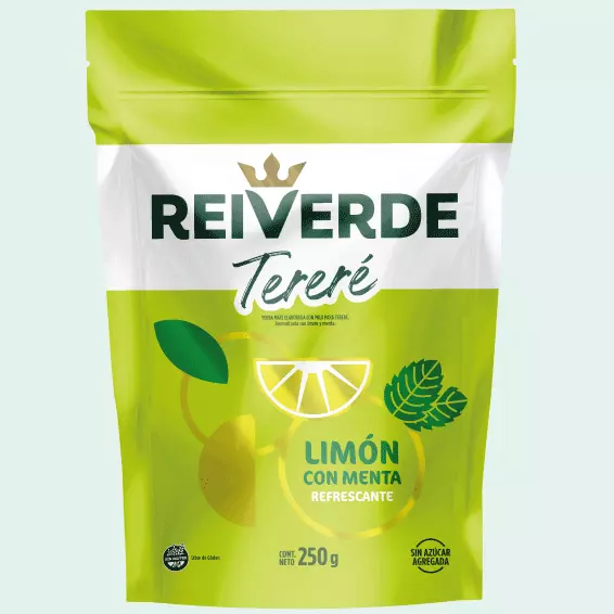 NUEVO Tereré Saborizado! SABOR LIMÓN - Sin Azúcar - 250 Gr - Imagen 2
